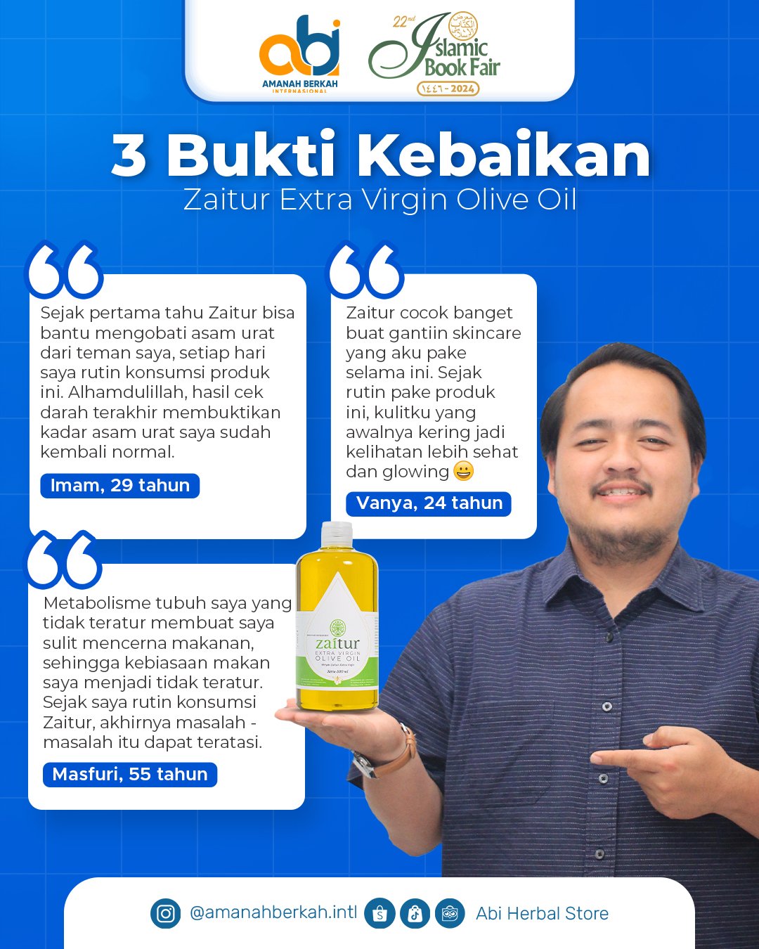 Testimoni Produk Zaitur